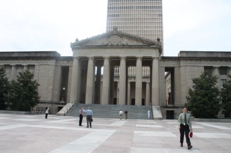 Legislative Plaza, Nashville, July 2013