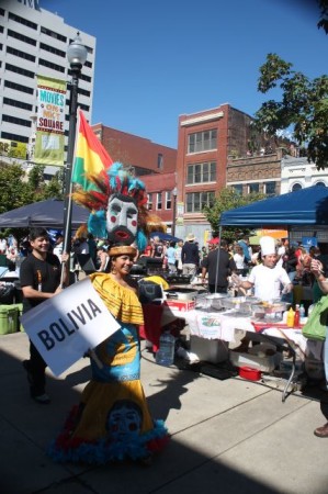 Hola Festival, Market Square, Knoxville, September 2013
