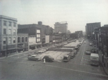 Market Square, 1960, View of 32 Market Square on the Left