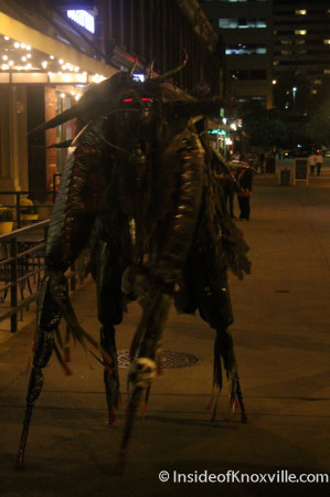 Creature, Market Square, Knoxville, October 2013