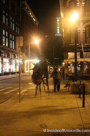 Creature, Market Square, Knoxville, October 2013