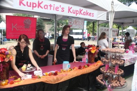 Cupcakes in the Park, Krutch Park, Knoxville, September 2013