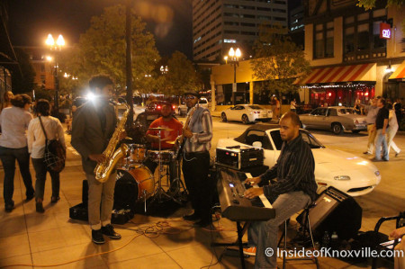 Funk Band, 100 Block of Gay Street, Knoxville, October 2013