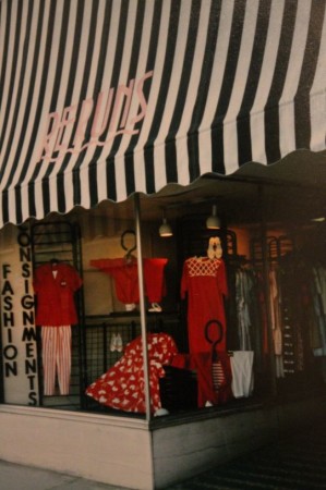 Reruns Boutique New Awning on Union Avenue, Knoxville, 1991