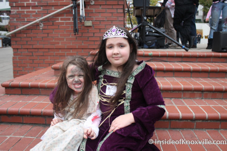 Child Zombies, Market Square, Knoxville, October 2013