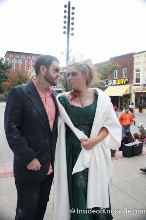 Zombie Love, Market Square, Knoxville, October 2013