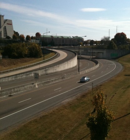 James White Parkway, Knoxville, October 2013 (Photo Courtesy of Greg Manter)