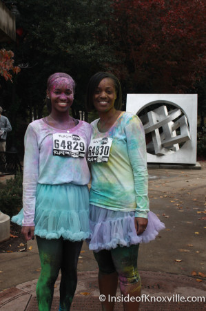 Run or Dye Race, Knoxville, November 2013