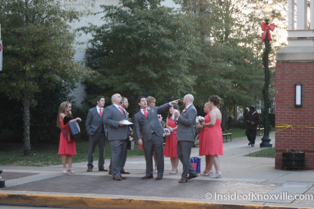 Wedding Party, Krutch Park, Knoxville, November 2013