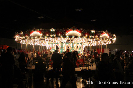 Carousel at the Fantasy of Trees, Knoxville Convention Center, November 2013