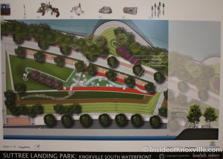 Suttree Landing Park Plans, Knoxville, October, 2013