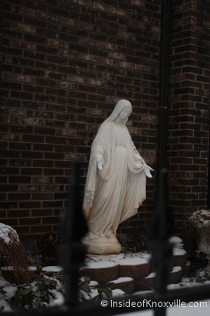 Immaculate Conception, Knoxville in the Snow, January 2014
