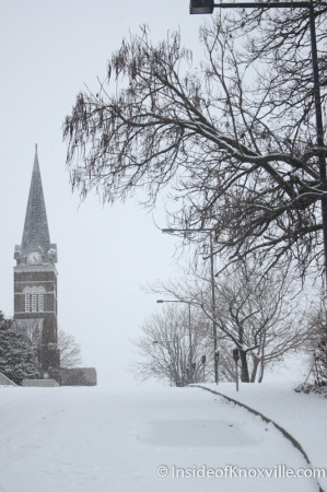 Immaculate Conception, Knoxville in the Snow, January 2014