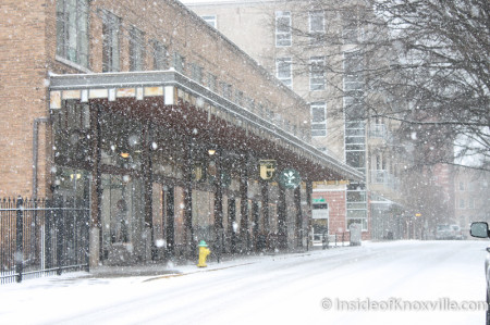 Daylight Building, Knoxville in the Snow, January 2014