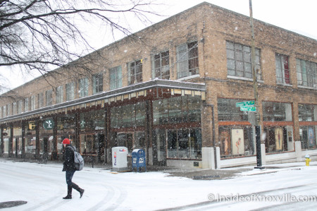 John Black Studio, Knoxville in the Snow, January 2014