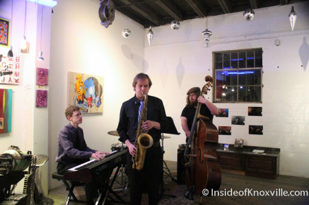 The Jazz at Art and Jazz for the Cure with Paulk and Company, 510 Williams Street, Knoxville, February 2014