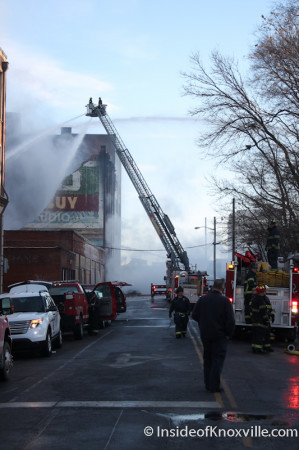 McClung Warehouse Fire, Knoxville, February 1, 2014