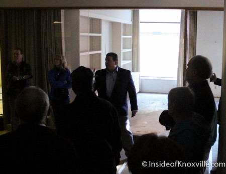 Tour of the  Farragut Hotel, 530 S. Gay Street, Knoxville, February 2014