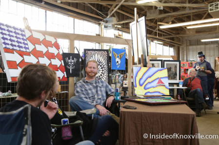 Ironwood Art Fair, Ironwood Studios, Knoxville, March 2014