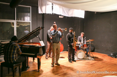 Jazz at the Emporium, First Friday, Knoxville, March 2014
