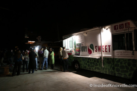 March Food Truck Madness, Jackson Avenue, First Friday, Knoxville, March 2014