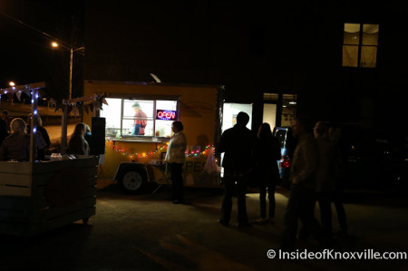 March Food Truck Madness, Jackson Avenue, First Friday, Knoxville, March 2014
