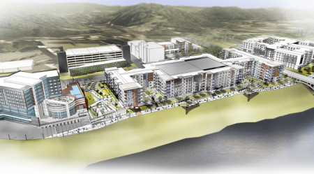 Most Recent Rendering of the Plans for the Baptist Hospital Site