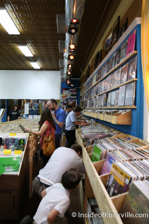 Raven Records, Record Store Day, Knoxville, April 2014