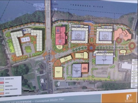 Rendering of proposed Baptist Hospital Site Redevelopment (via WATE