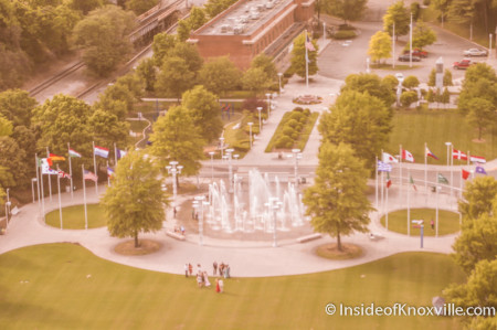 A Wedding in World's Fair Park, Knoxville, May 2014