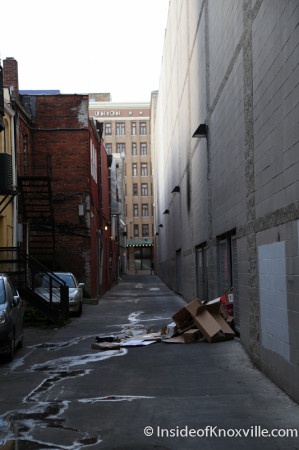 Urban Alley, Knoxville, May 2014