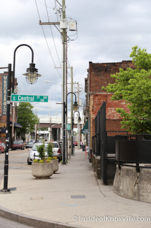 Jackson Avenue Sidewalk, Knoxville, May 2014