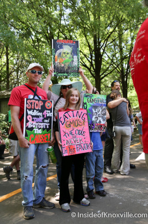 March Against Monsanto, Krutch Park-Market Square, Knoxville, May 2014