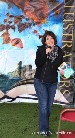 Shelley Pearsall, Children's Festival of Reading, Knoxville, May 2014