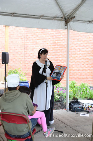 Titanic First Maid, Children's Festival of Reading, Knoxville, May 2014