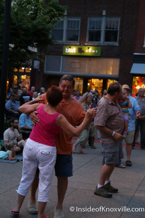Crowd Shots, Bob Dylan Bash, Market Square, Knoxville, June 2014