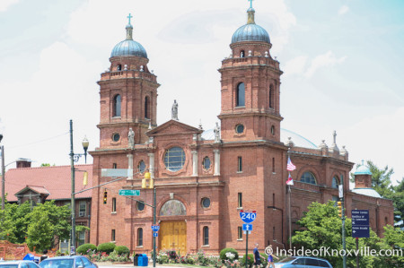 Basilica of St. Lawrence, Downtown Asheville, June 2014