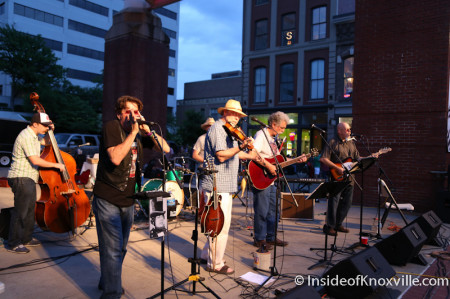 Y'uns, Bob Dylan Bash, Market Square, Knoxville, June 2014