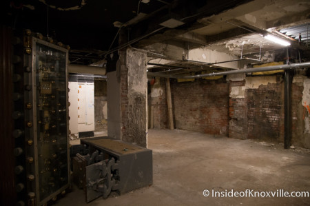 Basement Space at the Holston,  531 South Gay Street, Knoxville, July 2014