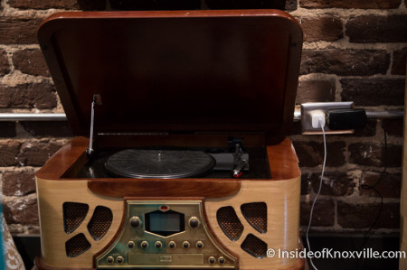 Margaret's Grandfather's Very Awesome Turntable, Bootleg Betty, 122 South Gay Street, Knoxville, July 2014