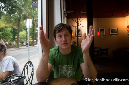 Jonathan Sexton, Knoxville Entrepreneur Center Entrepreneur in Residence, Knoxville, July 2014