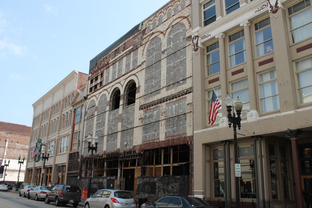 The former JC Penney building is one of many historic structures which ...