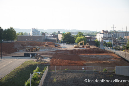Marble Alley Breaks Ground, Knoxville, July 2014