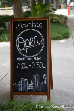 Brown Bag, First Tennessee Tower, 800 S. Gay Street, Knoxville, August 2014