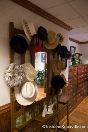 Vintage Hat Collection, Fifth Floor of the Mechanics' Bank and Trust Company Building, Knoxville, August 2014