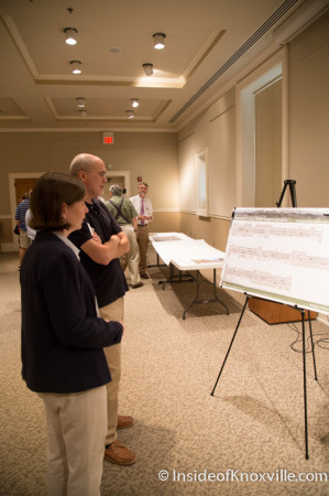 Meeting on the Downtown Mobility Plan, Knoxville, August 2014