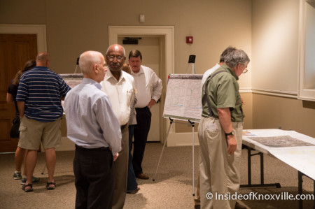 Meeting on the Downtown Mobility Plan, Knoxville, August 2014