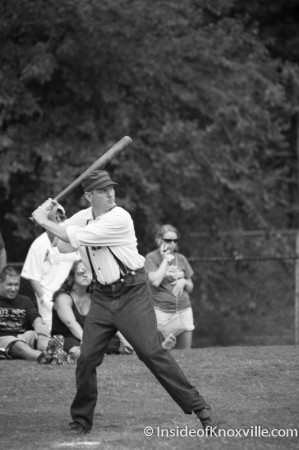 Vintage Baseball, World's Fair Park, Knoxville, August 2014