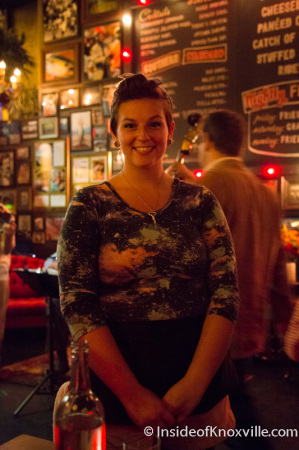 Alexandra Hersch, Waitress, Five Bar, Knoxville