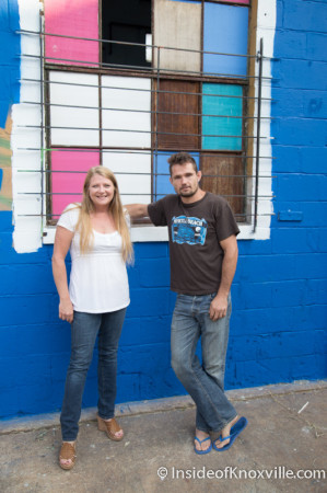 Caleb Boyers and Reida Gillespie of Bar Marley, 760 Stone Street, Knoxville, August 2014